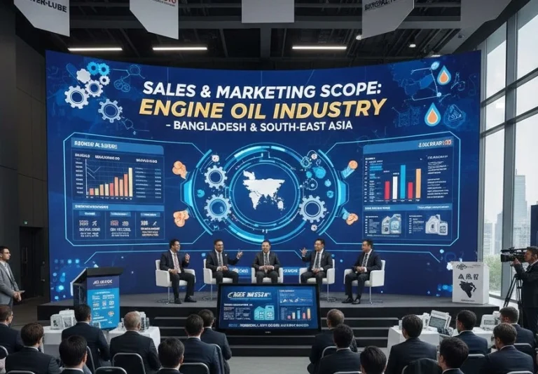 sales and marketing scope for the engine oil industry